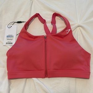 ZIP UP TRAINING SPORTS BRA